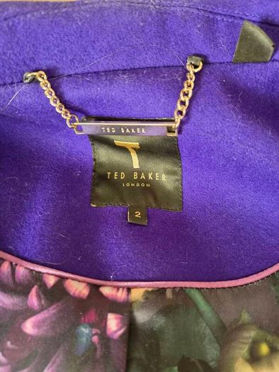 TED Baker purple coat excellent condition