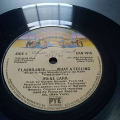 IRENE CARA 7" vinyl single Irish pressing Flash dance...what a feeling