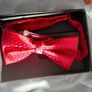 6th sense brand new red patterned bow tie Image 4