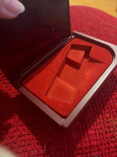 Vintage Japanese Lighter, Heavy gold tone, Original Presentation Case