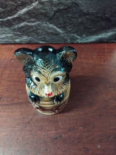 ceramic Bear double jar