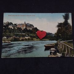 Ireland Postcard : River Lee and St. Vincent's Church , Cork - 1900s