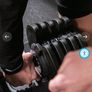 40kg Adjustable Dumbbells and Bench Image 2