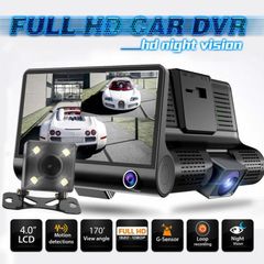 Brand New 1080P Car DVR 4.3 inch Lens Dash Cam Front and Rear Video Recorder Camera G-sensor