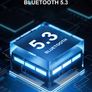 Bluetooth Receiver 3.5mm, [Enlarged Button & LED Display Screen] Aux Bluetooth Adapter for Car, Bluetooth 5.3 Car Adapter for Car Stereo/Home Stereo/Headphones, Support Siri/Hands-free call Image 6
