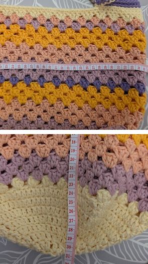 Handmade crochet bag