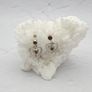 925 Sterling Silver & Garnet Textured Heart Stud Earrings Image 8