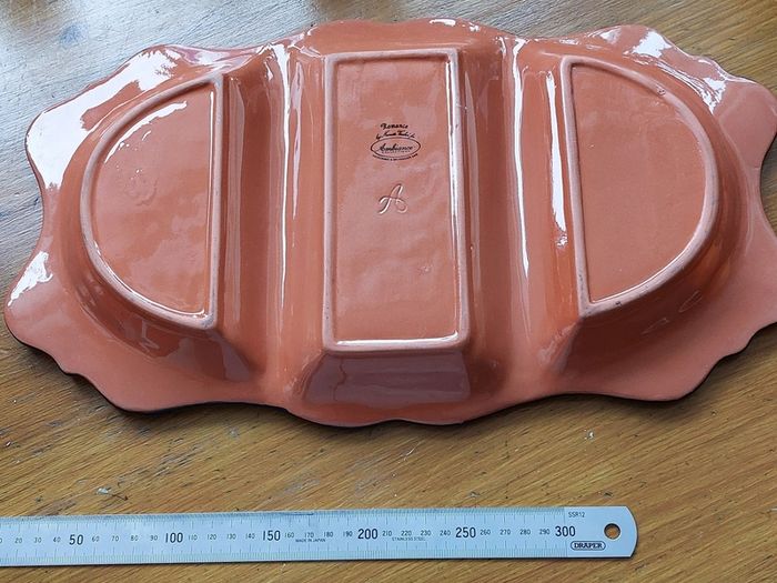 Delph 3 Section serving dish.