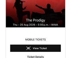 Prodigy ticket