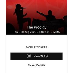 Prodigy ticket