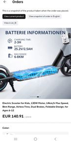 Electric Scooter for Kids