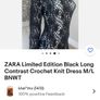 Zara Crochet Dress Image 9