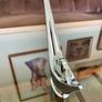 Rare Uber Vintage Retro Lighter 1960s Chrome Steel with Art Deco Geometric Design Image 4