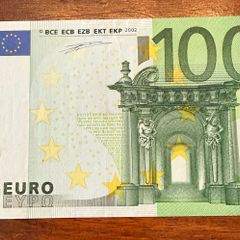 European Union 100 Euro Prefix T (ireland) 2002 Banknote