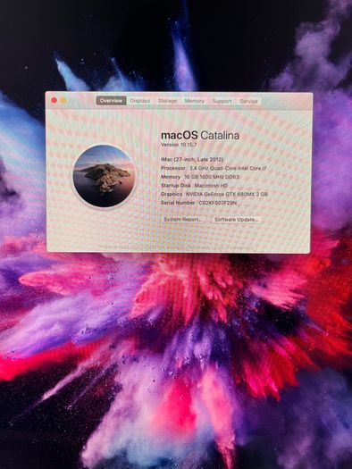 iMac 2012 27inch