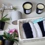 Home decor bundle - ceramic pots, candles and tray Image 7