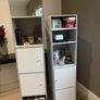 X2 White and grey storage units Image 2