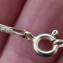 Vintage 925 Sterling Silver Pendant With Chain 11.8g L11" Image 7