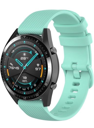 22mm Strap Compatible for Fossil Gen 5, Compatible for Samsung Galaxy Watch 3 45mm, Sports Silicone Replacement Wristband Compatible for Garmin Vivoactive 4