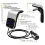 Bluetooth FM Transmitter Quick Charge3.0 LED Touch Screen Adapter Dual USB Car Charger Car Voltage Detector Make calls, Music Control, Navigation Voice, Voltage Detection, Safe Charging Image 8