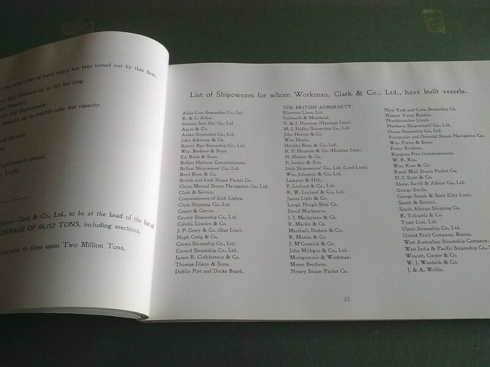 Forgotten Shipbuilders of Belfast Workman, Clark 1880-1935 Ireland