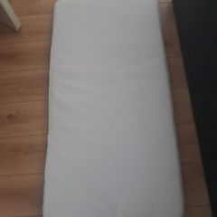 cot mattress plus 2 fitted sheets