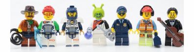 7x Exclusive Lego BAM mini figures from lego store for May 2024