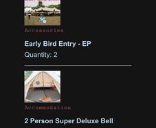 2 electric picnic tickets for sale