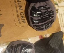 Grippy dog socks