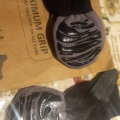 Grippy dog socks