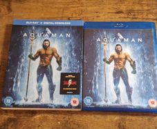 "Aquaman" (2018) Blu-ray - free standard postage