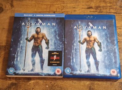 "Aquaman" (2018) Blu-ray - free standard postage
