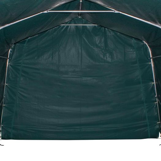 Removable Livestock Tent PVC 550 g/m2 3.3x3.2 m Dark Green