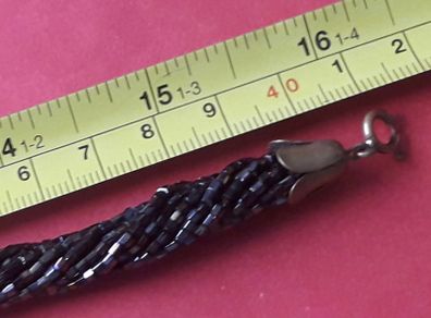 Vintage - Multi Strand -  Glass Necklace