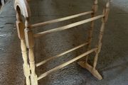 pine towel rail