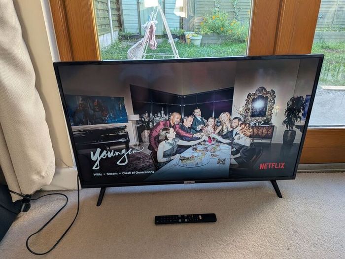 40" TCL television