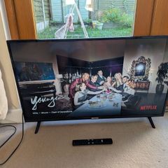 40" TCL television