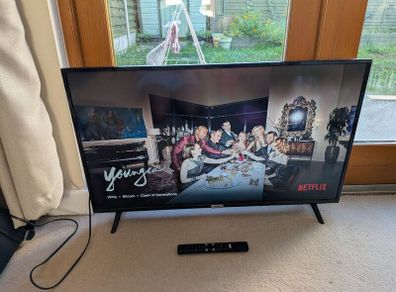40" TCL television