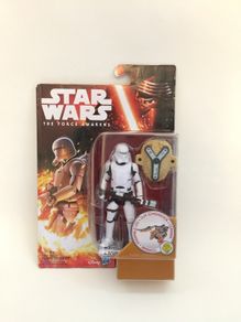 Star Wars - First Order Flametrooper STAR WARS TFA 3.75" Action Figure HASBRO US Card NEW