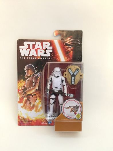 Star Wars - First Order Flametrooper STAR WARS TFA 3.75" Action Figure HASBRO US Card NEW