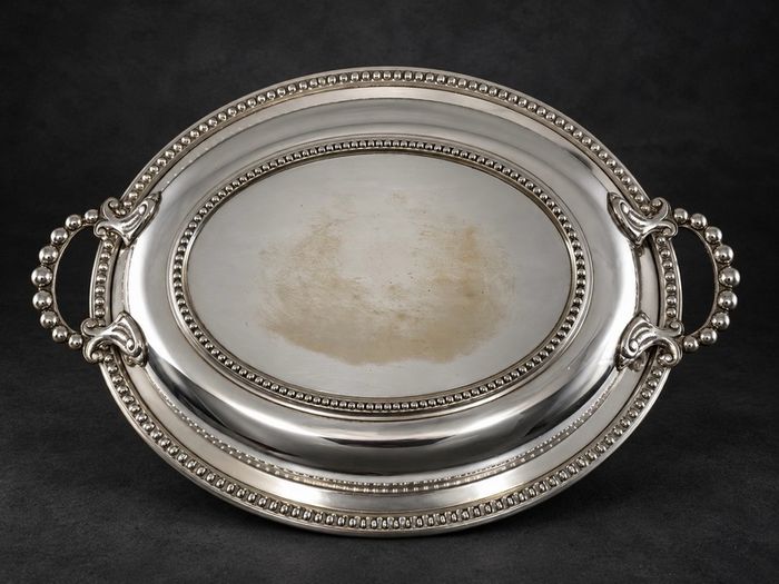 Silver-Plated Covered Serving Dish