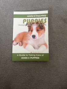 Caring for dogs and puppies book