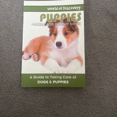 Caring for dogs and puppies book
