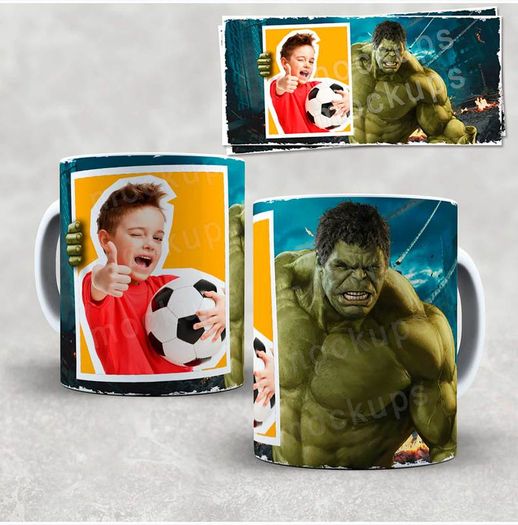 Selfie with Superheroes Gift Novelty Mug