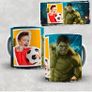 Selfie with Superheroes Gift Novelty Mug Image 10