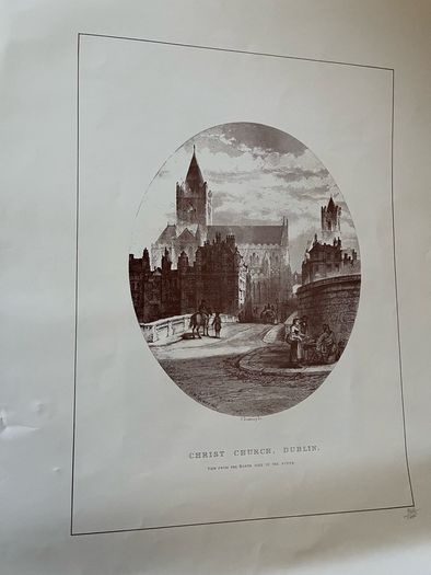 pictures Portfolio Title: Souvenir of Christ Church Cathedral Dublin 1038 / 1980