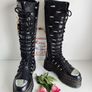 Dr Martens 1B60 LTT Max double quad sole platform knee boots UK6 EU39 Image 10