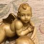 Vintage Wall hanging Ceramic of 2 cherubs /angels. Image 4