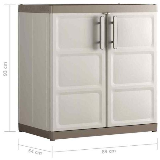 Keter Low Storage Cabinet Excellence XL - Free Delivery Nationwide