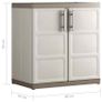 Keter Low Storage Cabinet Excellence XL - Free Delivery Nationwide Image 5
